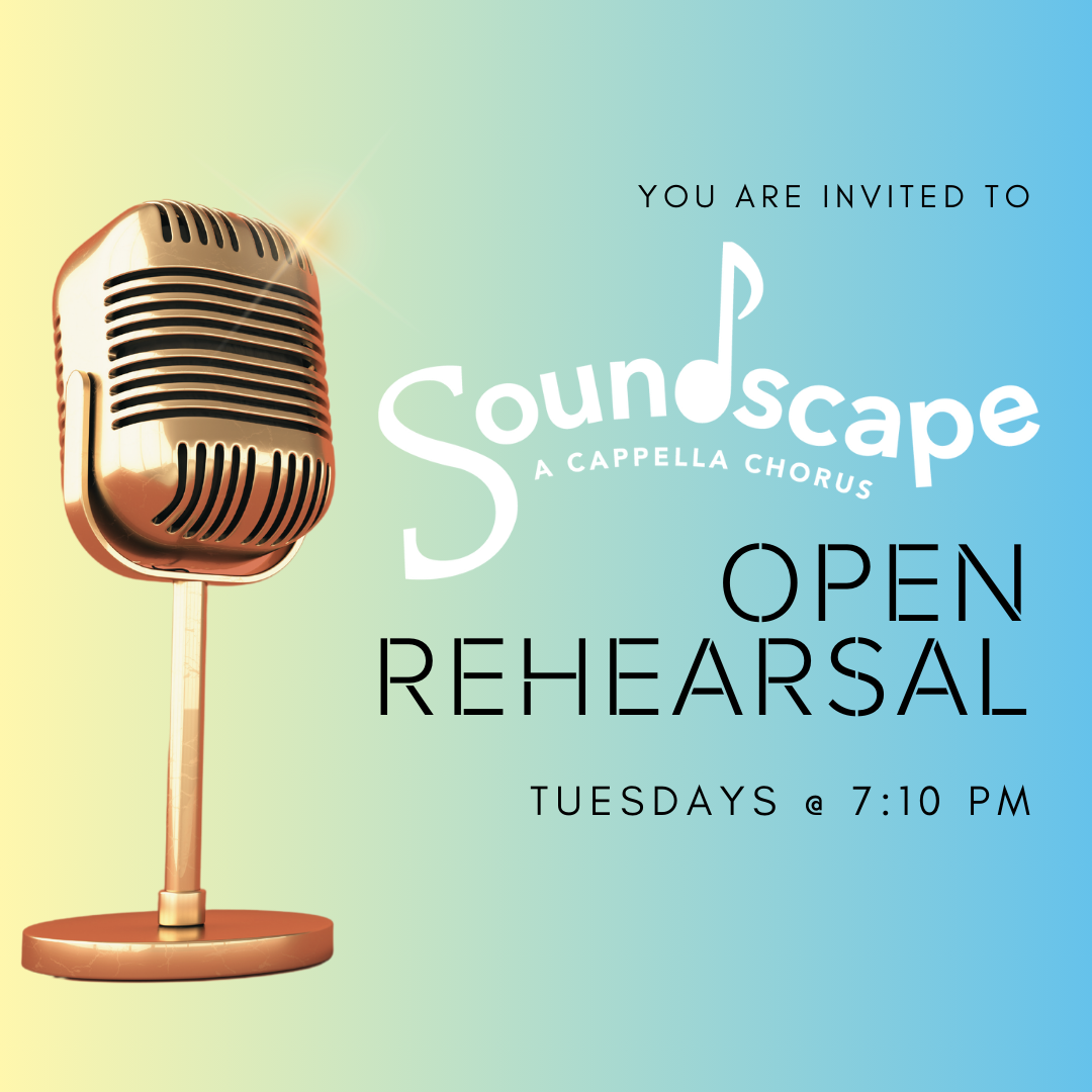Weekly Rehearsal - Mar 31, 2026 | Soundscape A Cappella Chorus